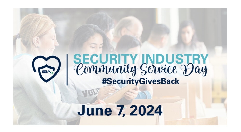 SIA announces first Security Industry Community Service Day