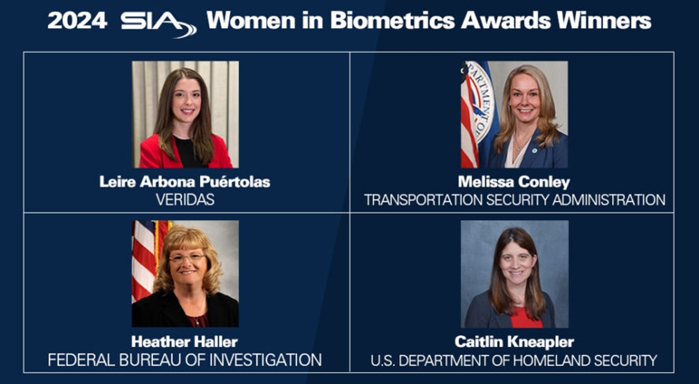 SIA announces 2024 winners of the Women in Biometrics Awards