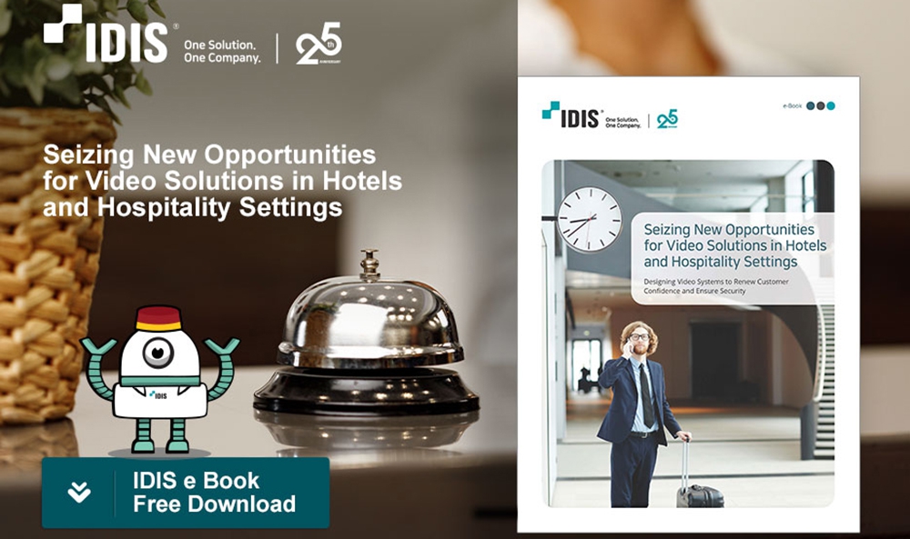 IDIS guide details video project opportunities in hotel sector