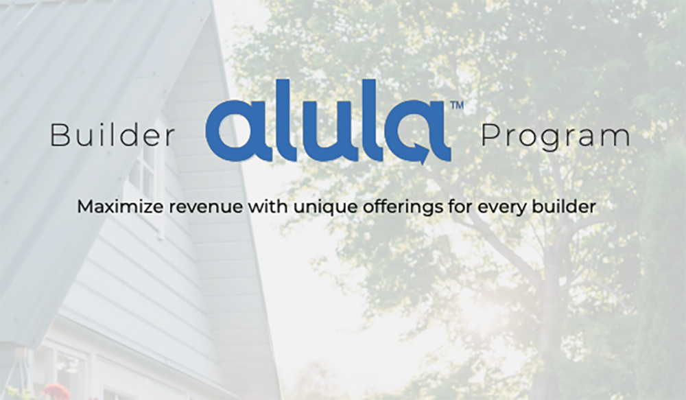 Alula launches a builder program for smart home dealers