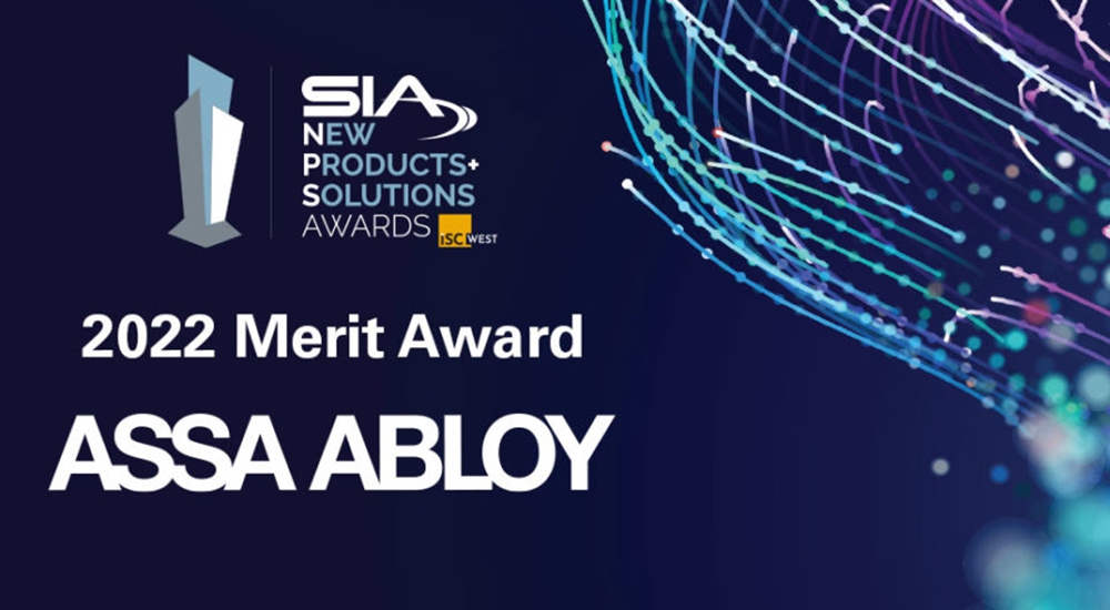 SIA names ASSA ABLOY as the 2022 winner of the SIA NPS Merit Award