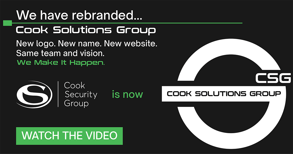 Cook Security Group rebrands as Cook Solutions Group