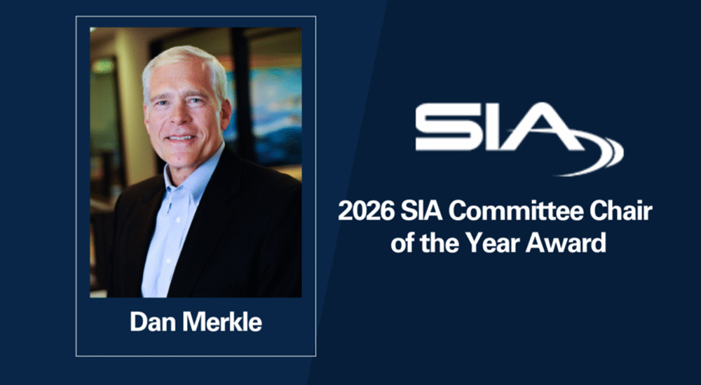 SIA names Dan Merkle as 2026 SIA Committee Chair of the Year