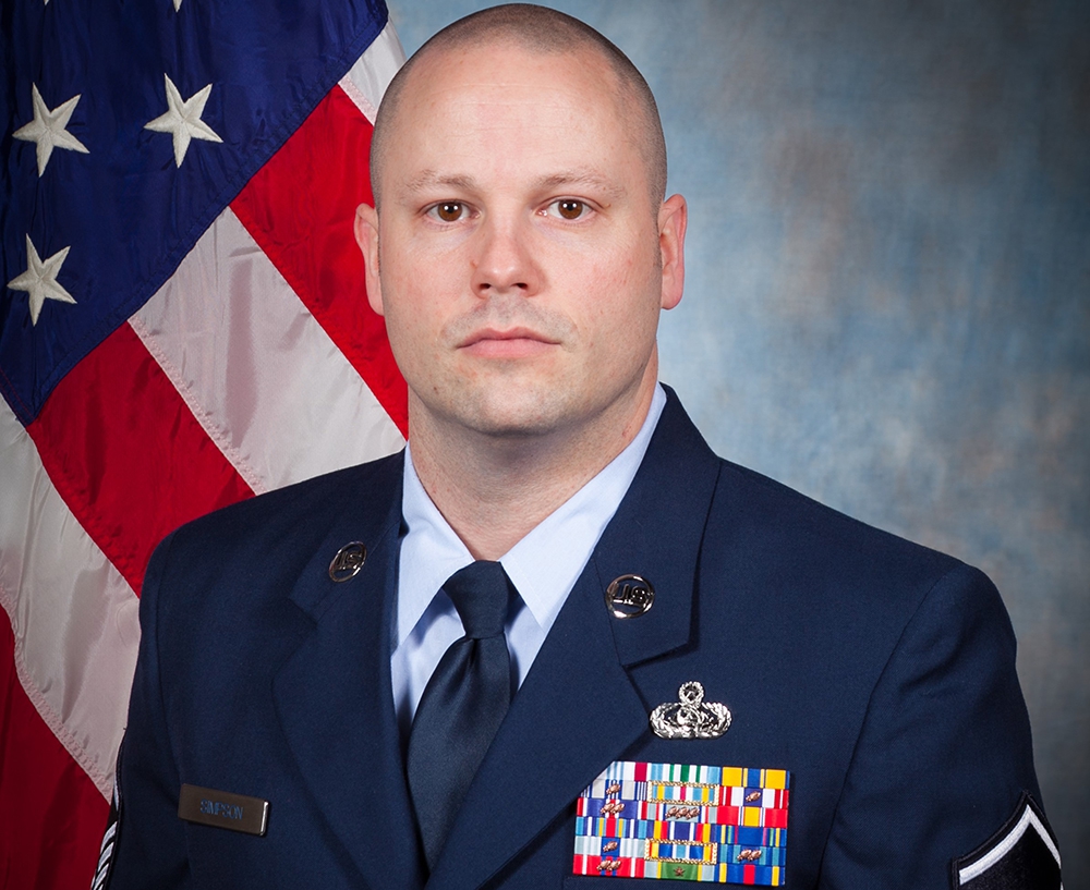 40 under 40: Master Sgt. Daniel Simpson, U.S. Air Force