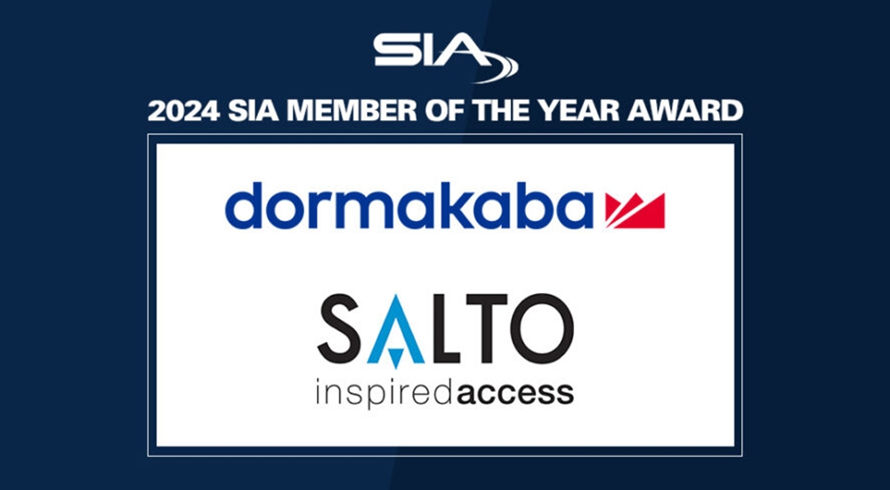 SIA names dormakaba and SALTO Systems as 2024 Members of the Year