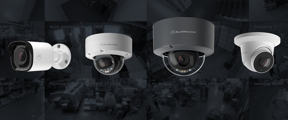 Alarm.com for Business introduces Pro Series PoE cameras