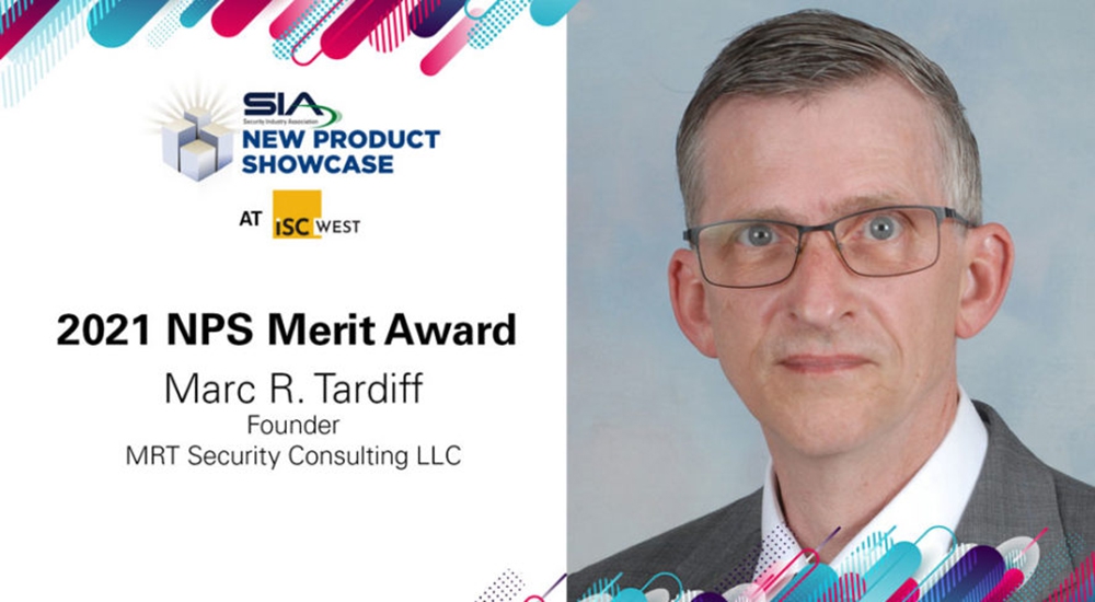 SIA names Marc R. Tardiff as 2021 New Product Showcase Merit Award winner