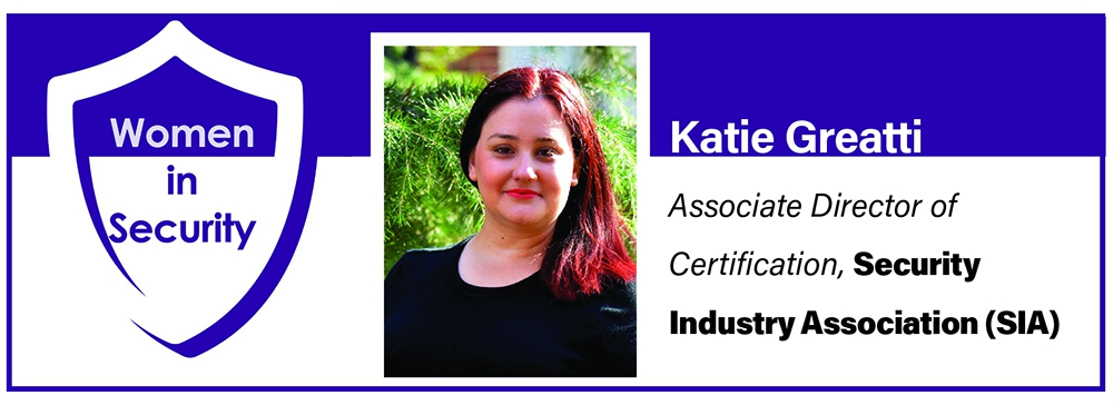 Women in Security Feature: Katie Greatti, Security Industry Association (SIA)
