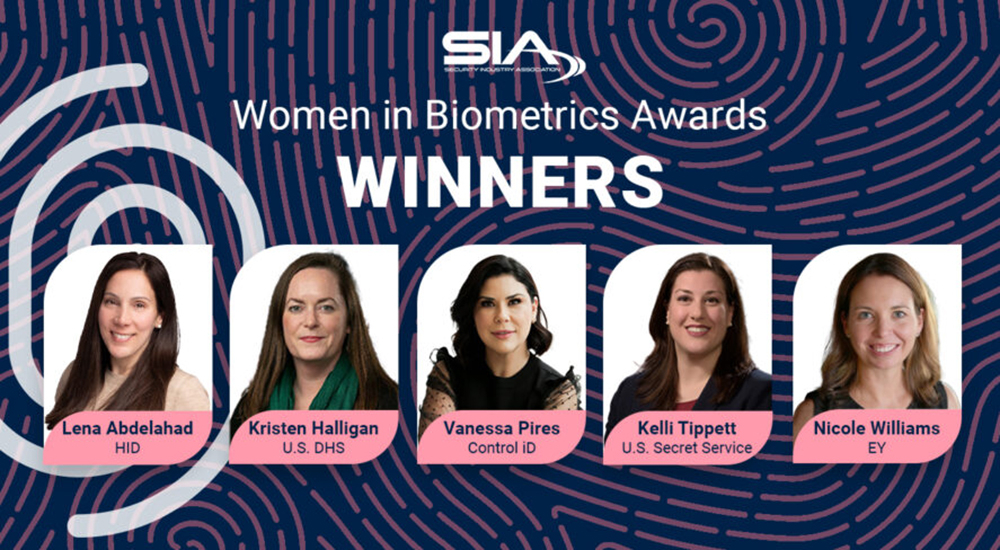 SIA announces winners of 2025 Women in Biometrics Awards