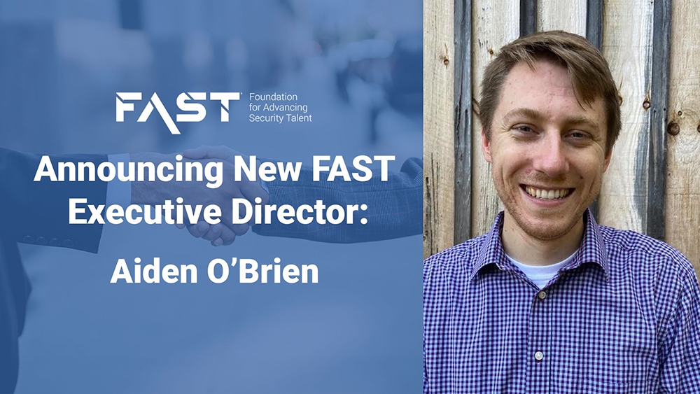 FAST names Aiden O’Brien as its first executive director