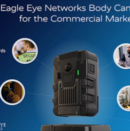 Eagle Eye Networks unveils 4G, direct-to-cloud body camera for commercial use
