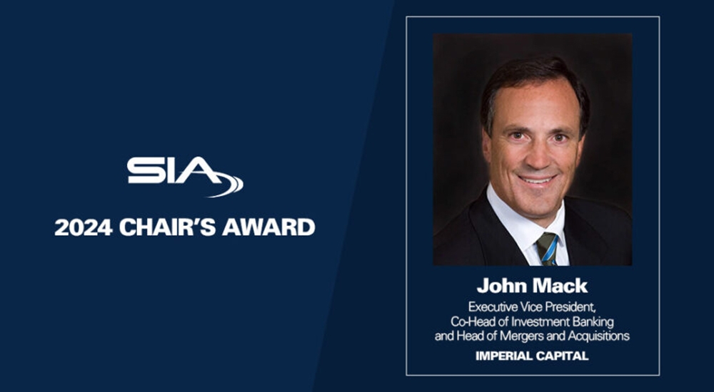 SIA names John Mack as 2024 Chair’s Award honoree